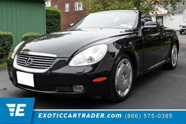 2002 Lexus SC Convertible Rear-Wheel Drive 5-Speed Automatic