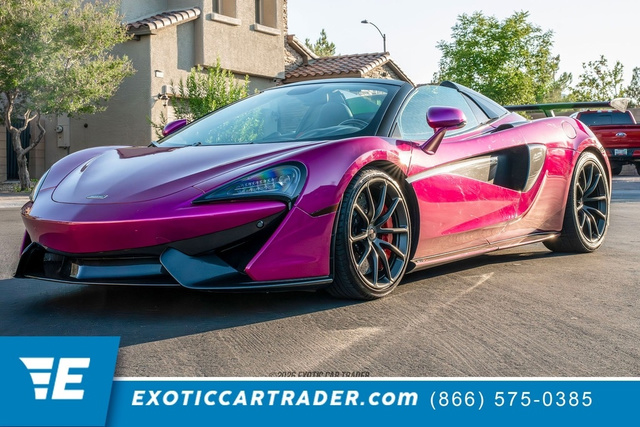 2018 McLaren 570S Convertible Rear-Wheel Drive 7-Speed Automatic
