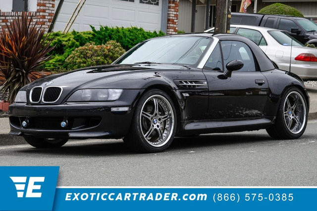 Cosmos Black Metallic 1998 BMW M RWD Convertible Rear-Wheel Drive 5-Speed Manual