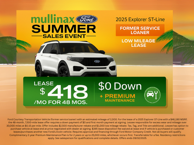 2025 Ford Explorer ST-Line 300A