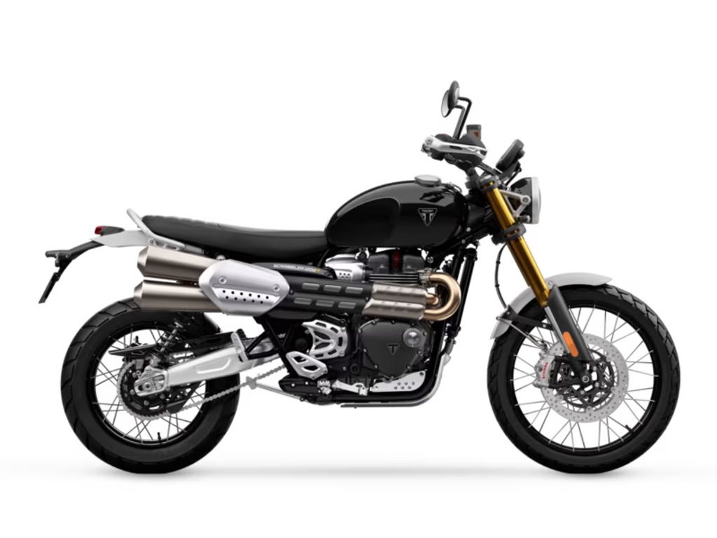 2024 Triumph Scrambler 1200 XE Sapphire Black Parallel Twin 1200