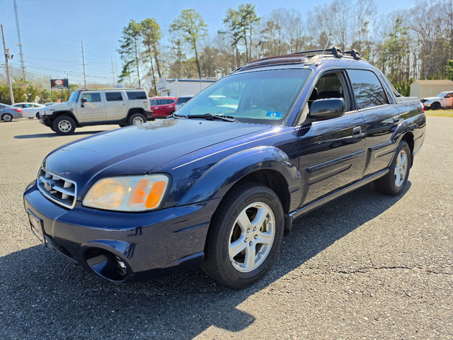Regal Blue Pearl 2005 Subaru Baja Sport Pickup Truck All-Wheel Drive 4-Speed Automatic