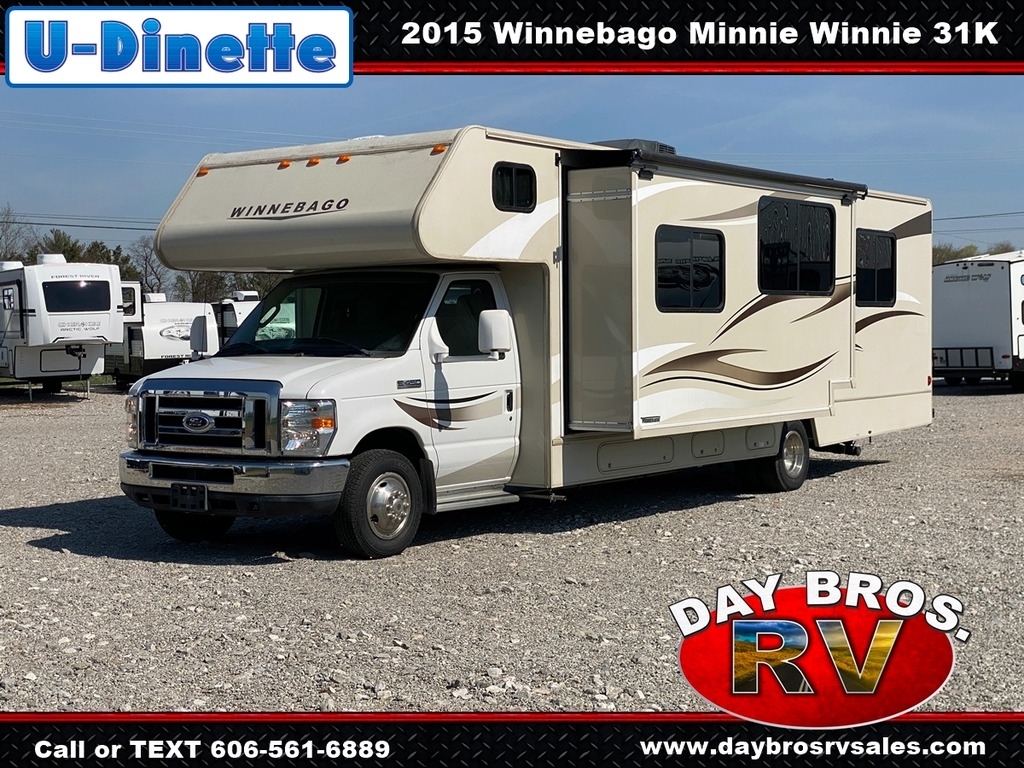 15 Winnebago Minnie Winnie 31K Class C RV Gas Motorhome Camper Coach