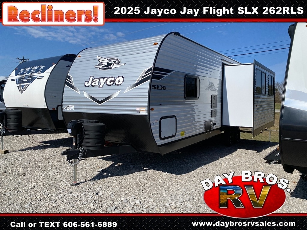 25 Jayco Jay Flight SLX 262RLS Lite Travel Trailer Towable RV Camper Recliners