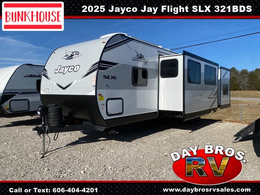 25 Jayco Jay Flight SLX 321BDS Travel Trailer Towable RV Camper Bunkhouse