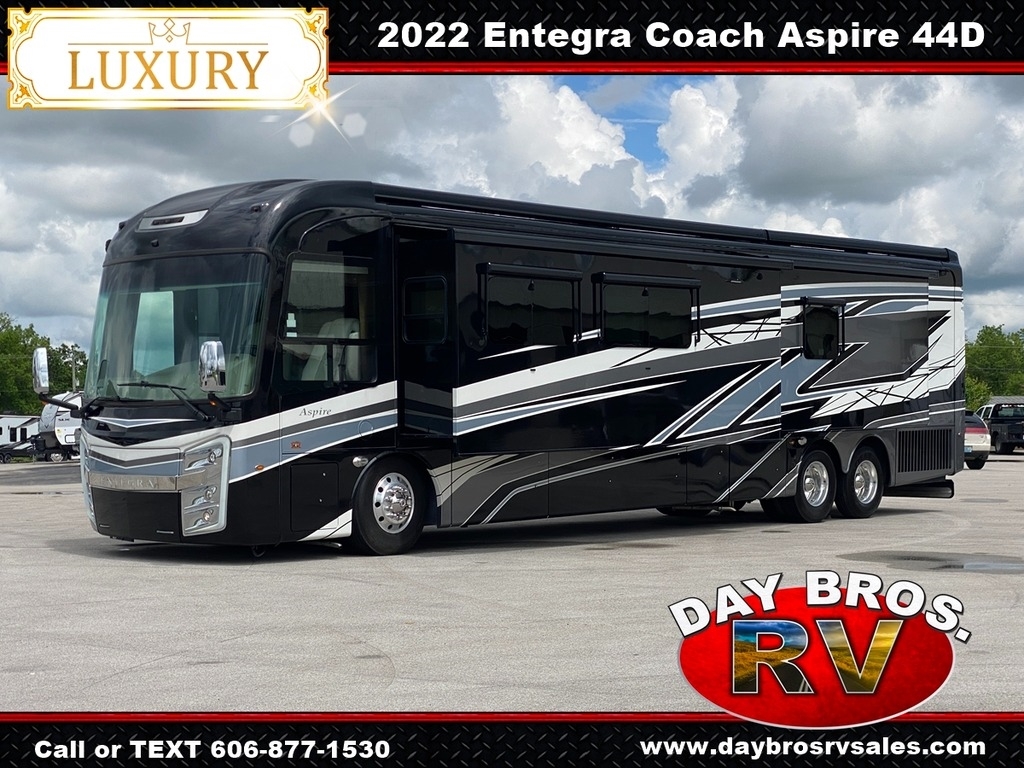 22 Entegra Coach Aspire 44D Pristine Luxury Diesel Coach Motorhome RV Class A