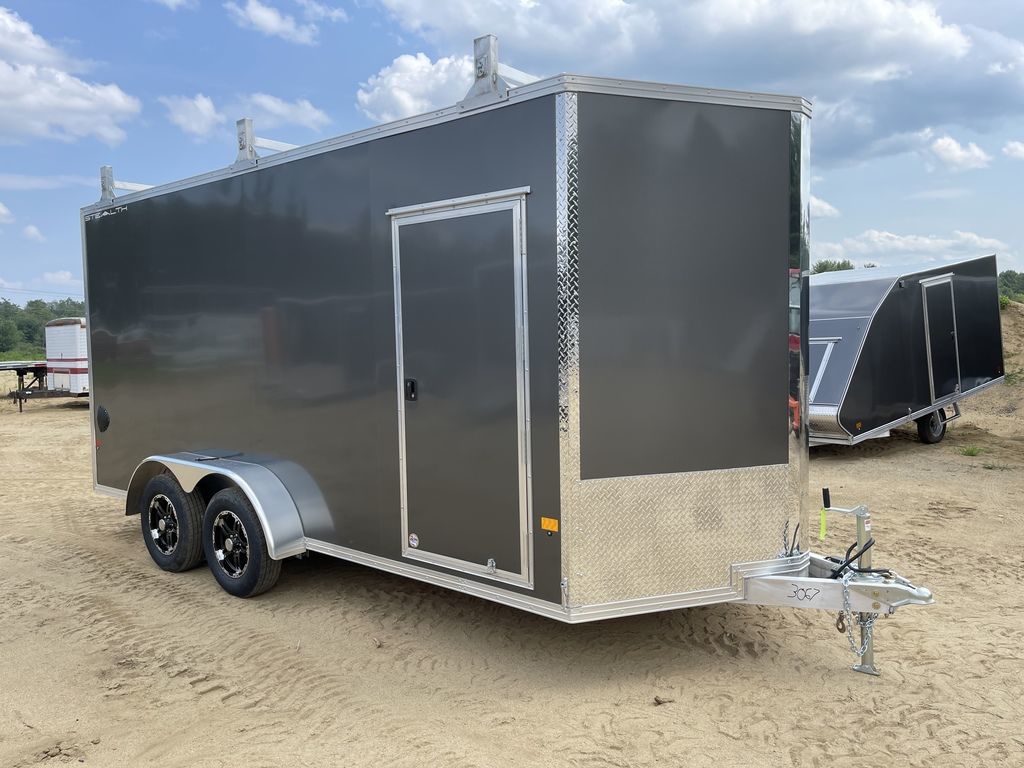 2022 Stealth 7x16 Aluminum Enclosed Cargo Trailer w/Extra Height!