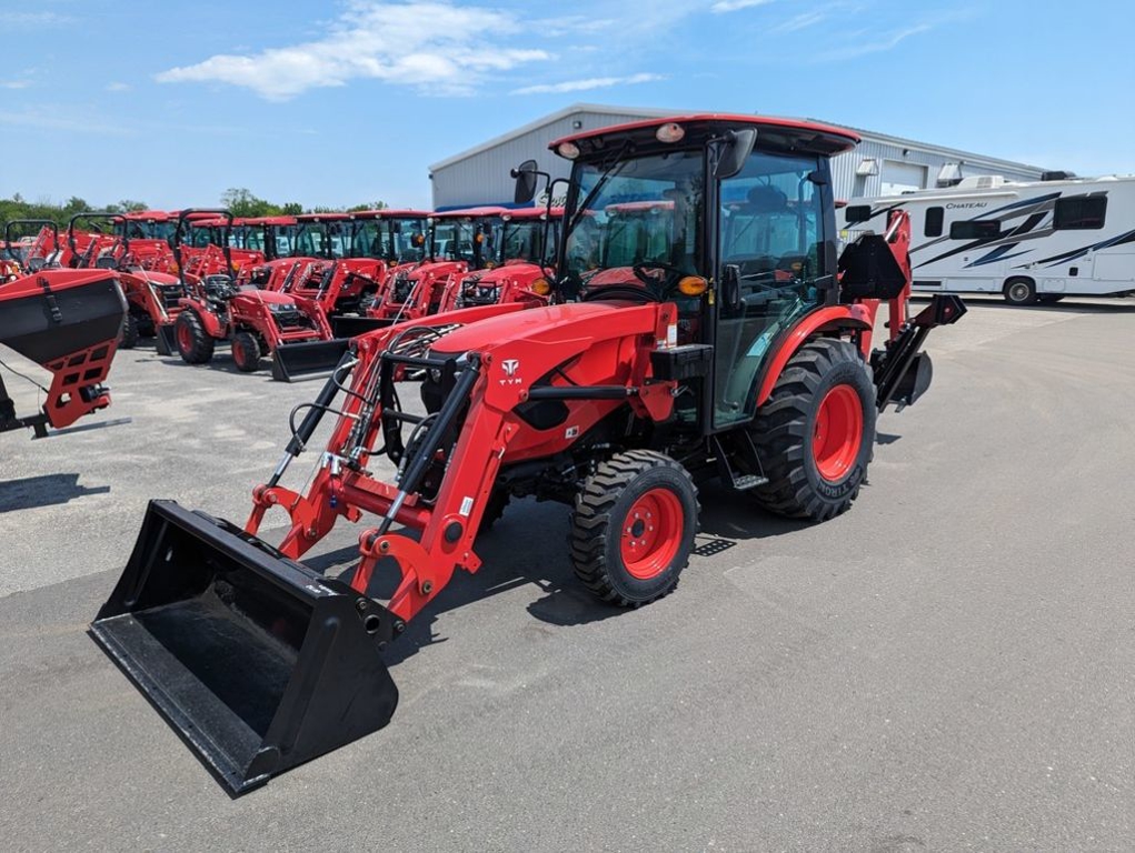 2023 TYM 4215CH Hydrostatic Tractor With Cab, Loader, Backh