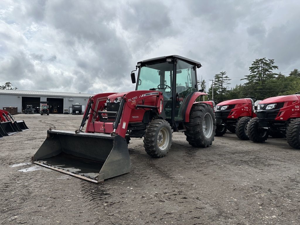 2012 Massey Ferguson Pre-Owned 1643 Hydrostatic Tractor with Cab, Loader, and 44HP