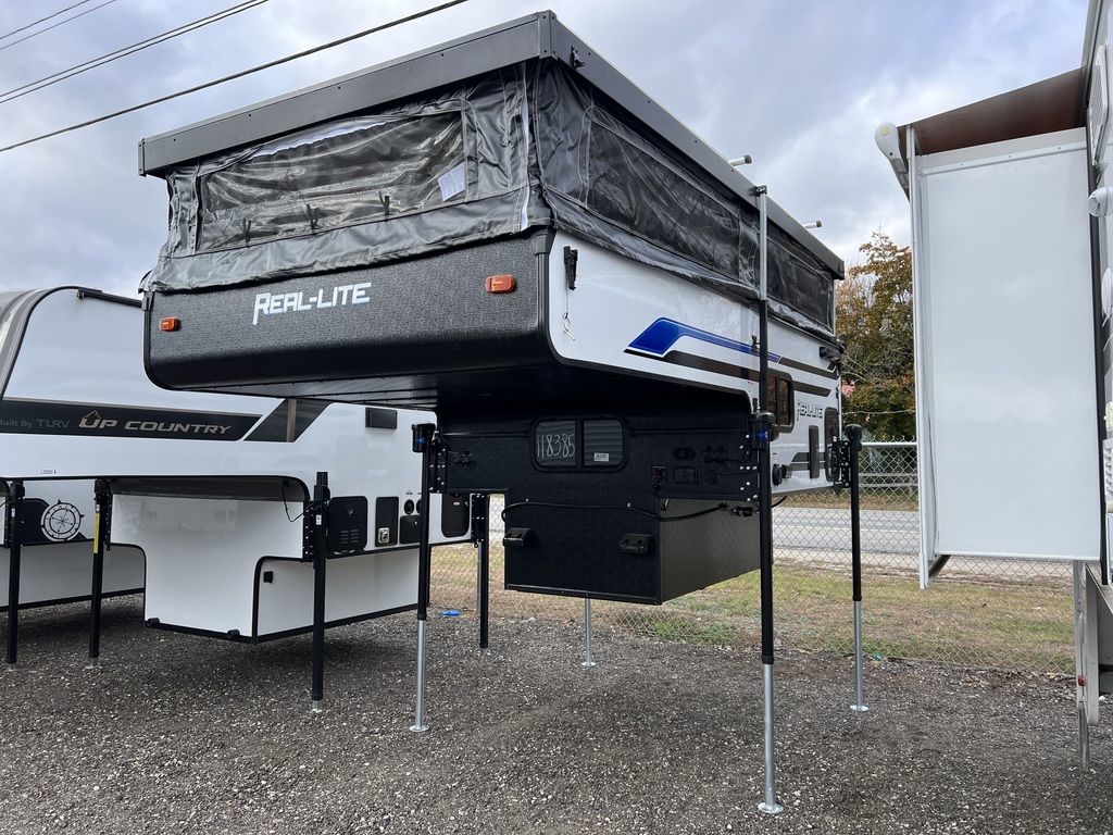 2024 Real-Lite SS-1600 Soft Side Truck Camper w/Thule Roof Rack