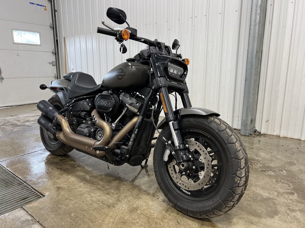 2018 Harley Davidson Fat Bob 114 Motorcycle w/Vance & Hines Exhaust