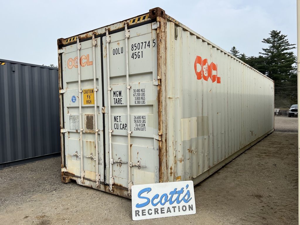 2023 40' Storage Container High Cube Cargo Worthy