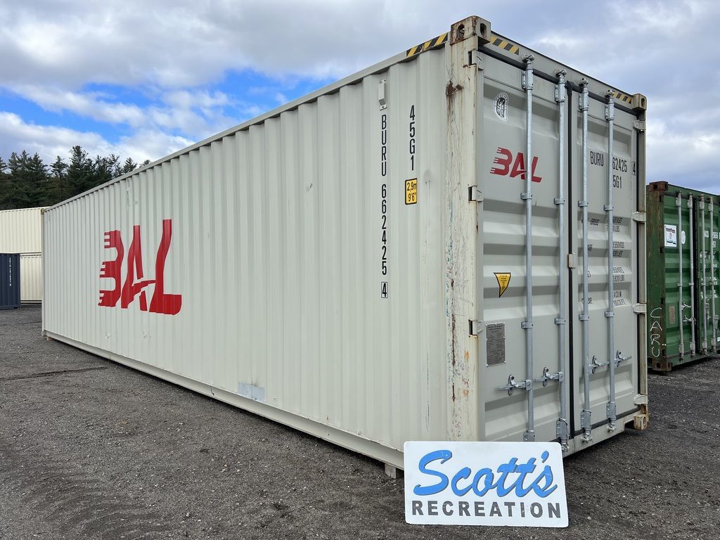 40’ High Cube One Trip Storage Container