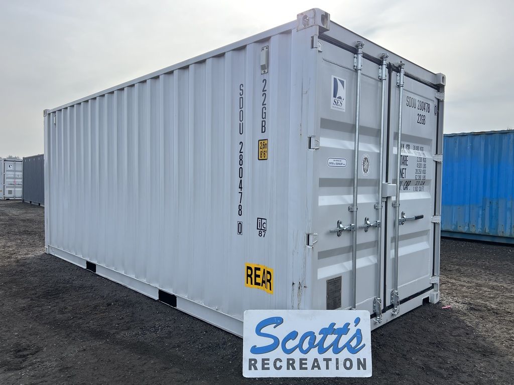 2023 20' Storage Container Standard Height One Trip W/Double Entry