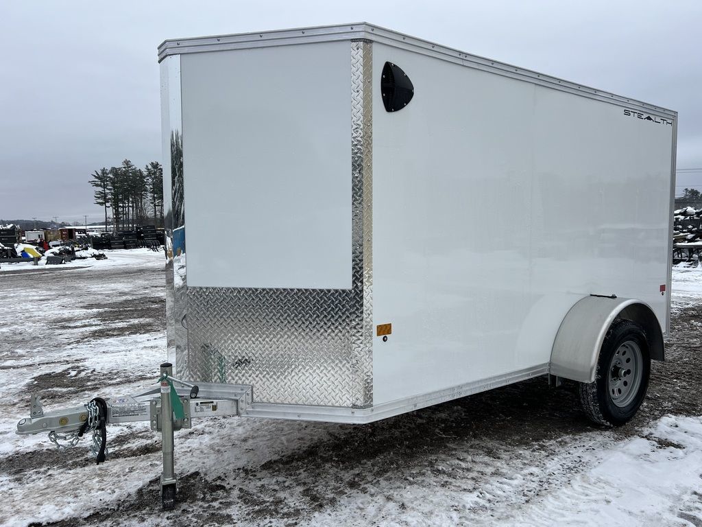 2024 Stealth Trailers 5X10 Aluminum Enclosed Cargo W/Spring Assist Ramp
