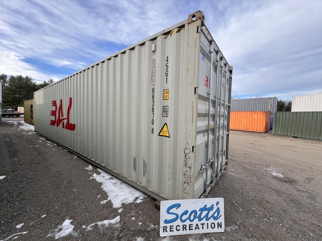 2023 40' Storage Container High Cube One Trip