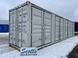 2024 40' Storage Container High Cube One Trip w/Side Doors