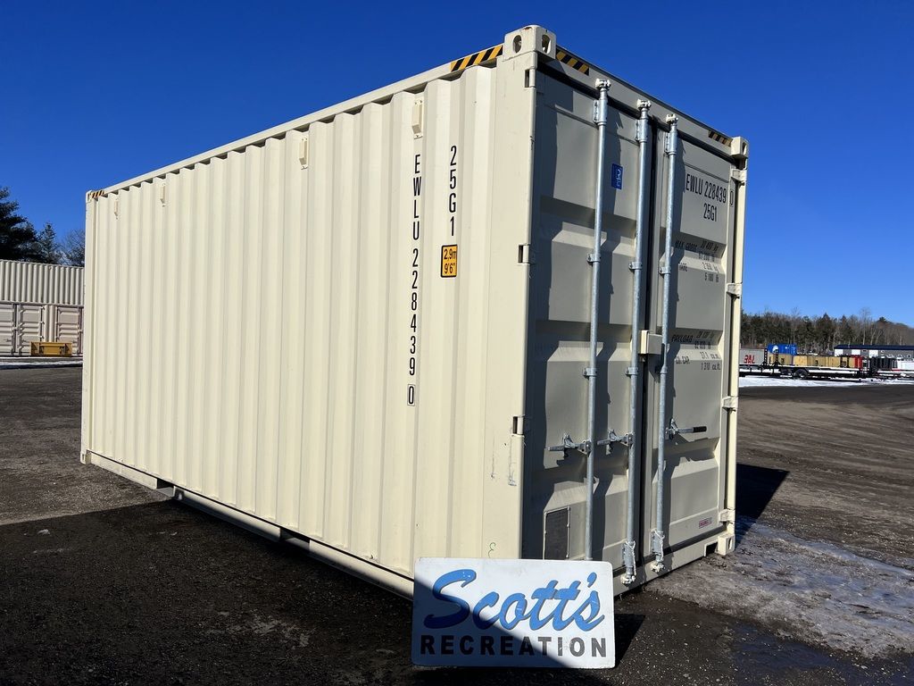 2024 20' Storage Container High Cube One Trip W/Double Entry
