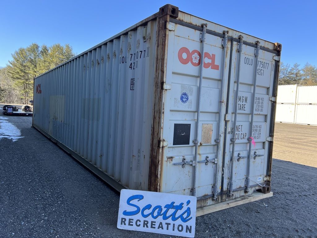 2024 40' Storage Container Standard Height Cargo Worthy