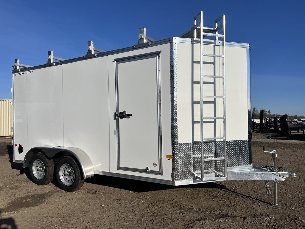 2024 Stealth Trailers 7X14 Aluminum Enclosed Cargo W/Contractor Package