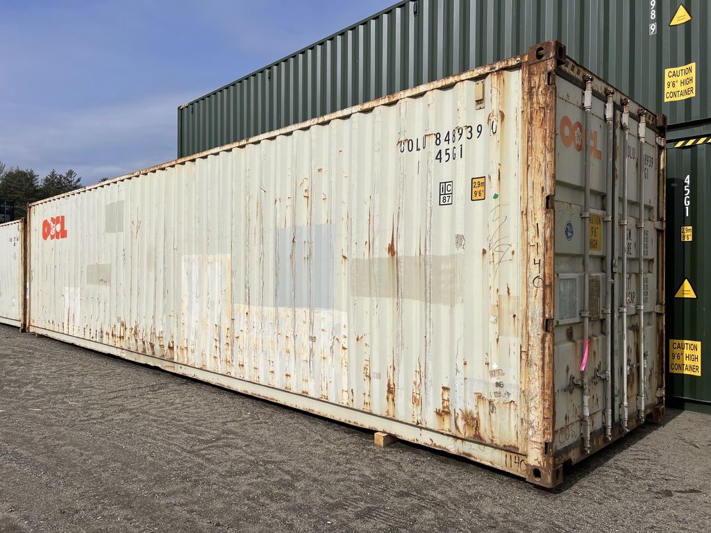 2024 40' Storage Container High Cube Cargo Worthy
