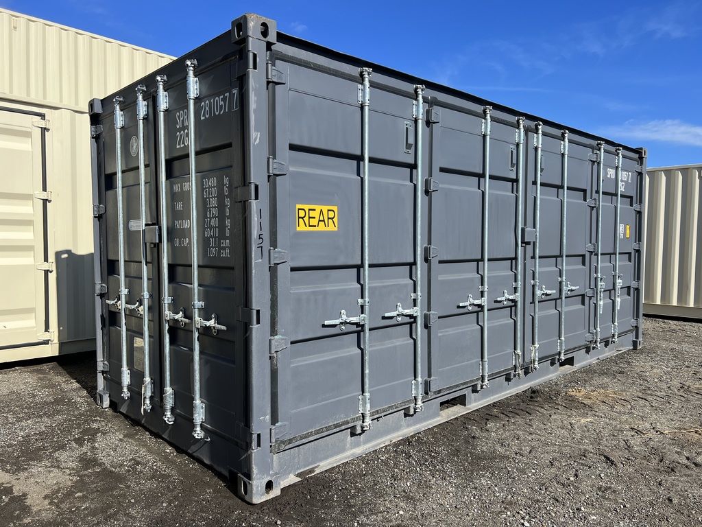 2024 20' Storage Container Standard Height One Trip W/Open Side
