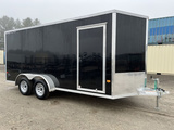2024 Stealth Trailers 7X16 Aluminum Enclosed Cargo W/Spring Assist Rear