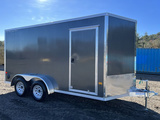 2024 Stealth Trailers 7X14 Aluminum Enclosed Cargo W/Spring Assist Rear