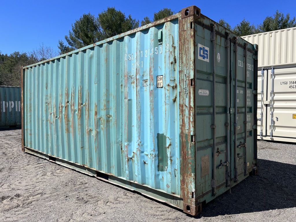 2024 20' Storage Container Standard Height Wind & Water Tight