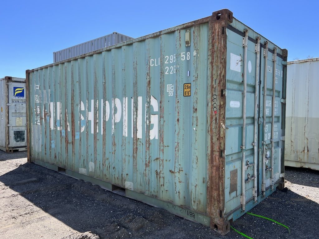 2024 20' Storage Container Standard Height Wind & Water Tight