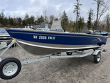2022 Lund 1600 Fury SS Boat W/25 HP Mercury Outboard & Shore