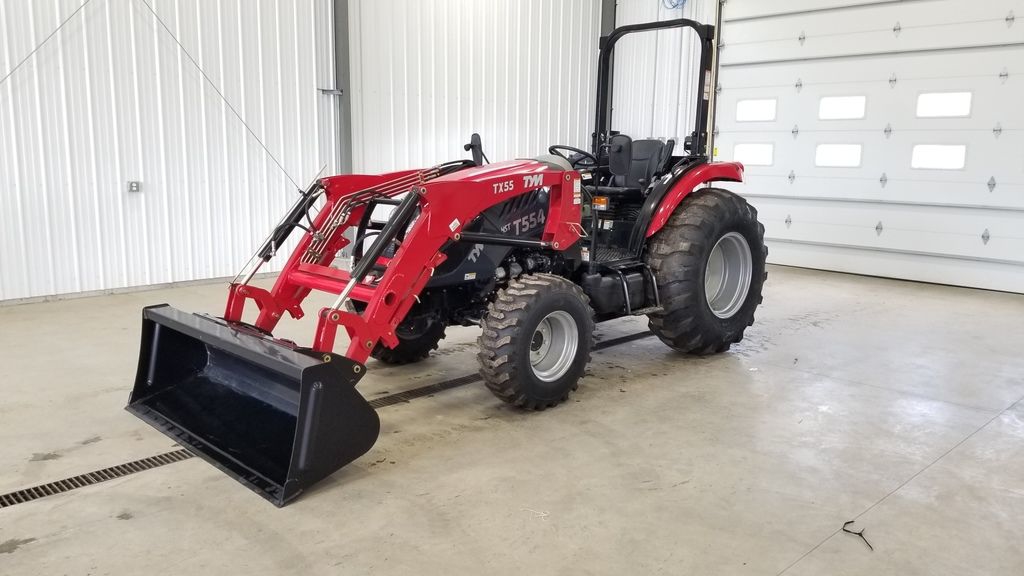 2023 TYM T554H Hydrostatic Tractor with 55.9HP and Loader