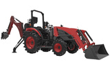 2023 TYM T554 Hydrostatic Tractor with 55.9HP, Loader and B