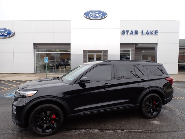 Agate Black 2023 Ford Explorer ST AWD SUV / Crossover All-Wheel Drive Automatic