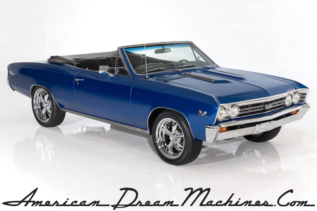 1967 Chevrolet Chevelle SS Options 396 4-Speed PS PB Convertible