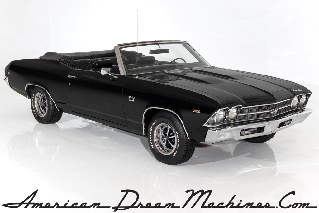 1969 Chevrolet Chevelle Real SS 396  PS PB 12-Bolt Convertible