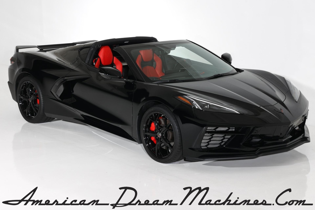 2022 Chevrolet Corvette Black, Adrenaline Red Z51 Coupe