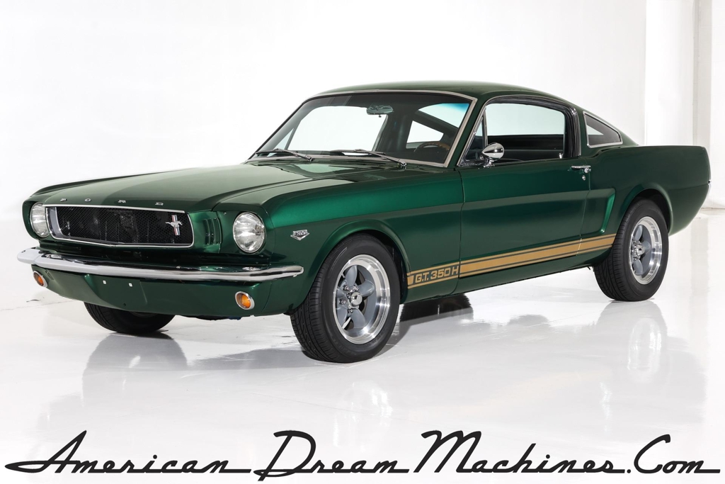 1965 Ford Mustang Bullitt Green 302 Shelby Options Fastback
