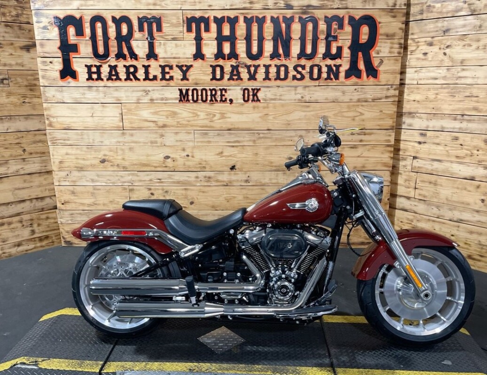 Harley-Davidson® Fat Boy® 114 2024 FLFBS RED ROCK