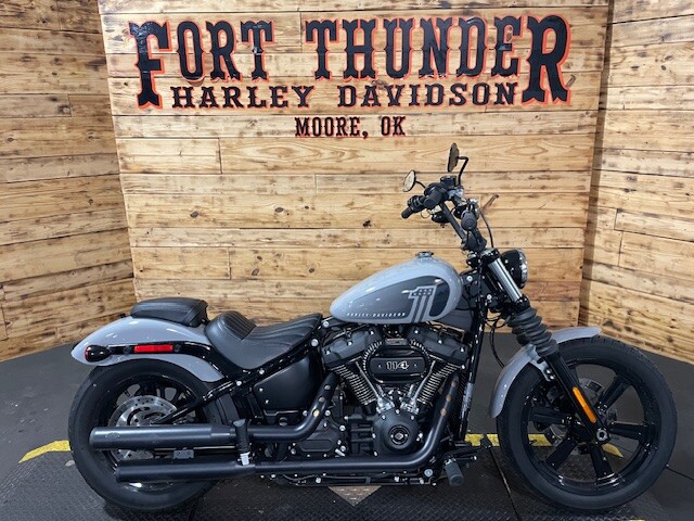 Harley-Davidson® Street Bob® 114 2024 FXBBS Billiard Gray