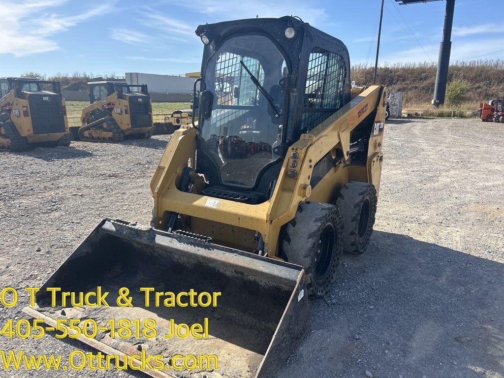 2019 Caterpillar 226D Cab A/c Joystick Hyd Quick Coupler Skid Steer