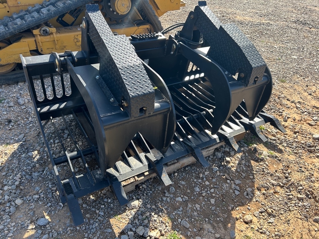 2025 MTL 72" Tooth Rock Grapple Heavy Duty Rock Grapple Attachment Bucket
