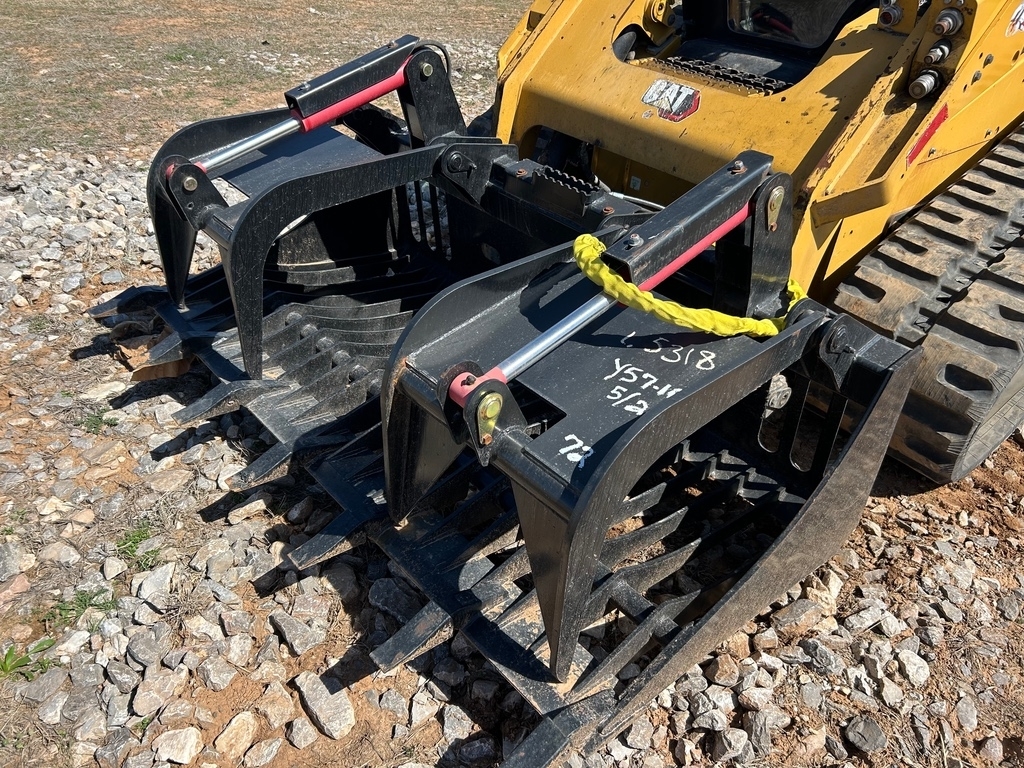 2024 Mid State 72" Rock Grapple Rock Grapple Bucket Attachment With Teeth