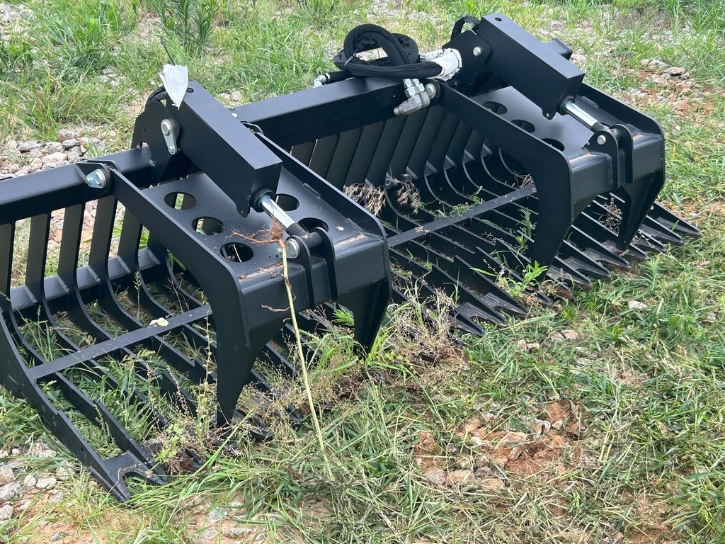 2024 Qucik Attach 78" Root Grapple Skid Steer Loader Attachment Bucket