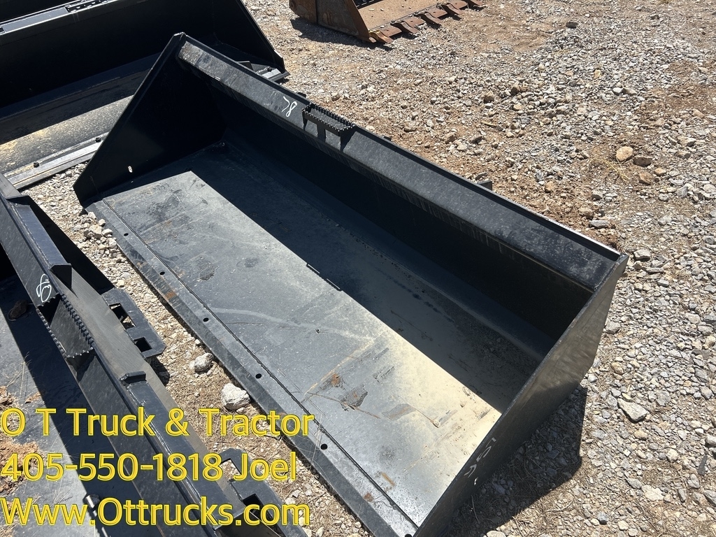 2025 Mid - State 78" Bucket Skid Steer Attachment