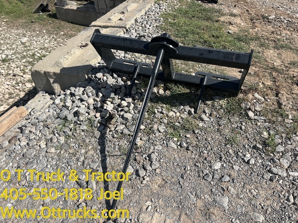 2025 All-Star Bale Spear Skid Steer Loader Attachment
