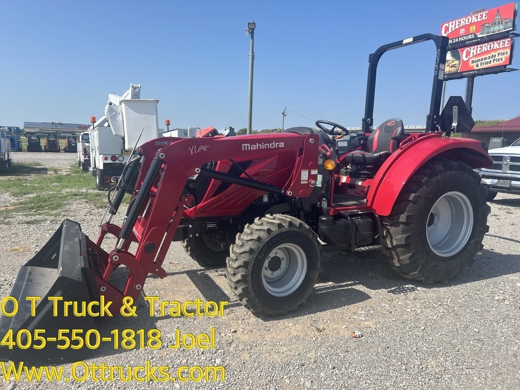 2023 Mahindra 2660 NP Utility Tractor 3Point Loader Bucket 60Hp 4x4