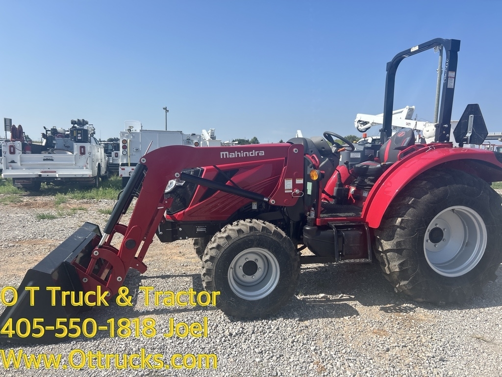 2023 Mahindra 2660 NP Utility Tractor 3Point Loader Bucket 60Hp 4x4