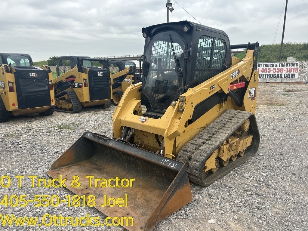 2021 Caterpillar 259D3 Cab A/c Compact Track Skid Steer Loader Joystick