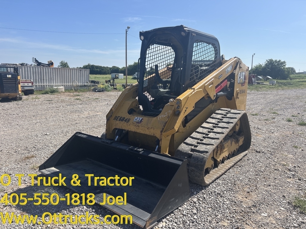 2021 Caterpillar 279D3 Track Skid Steer Loader 2 Speed Open Cab Joystick